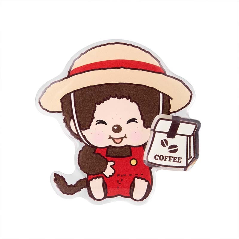 Monchhichi 蒙奇奇 萌趣趣咖啡農場系列轉轉氣囊支架 6942633864960 [台灣現貨]