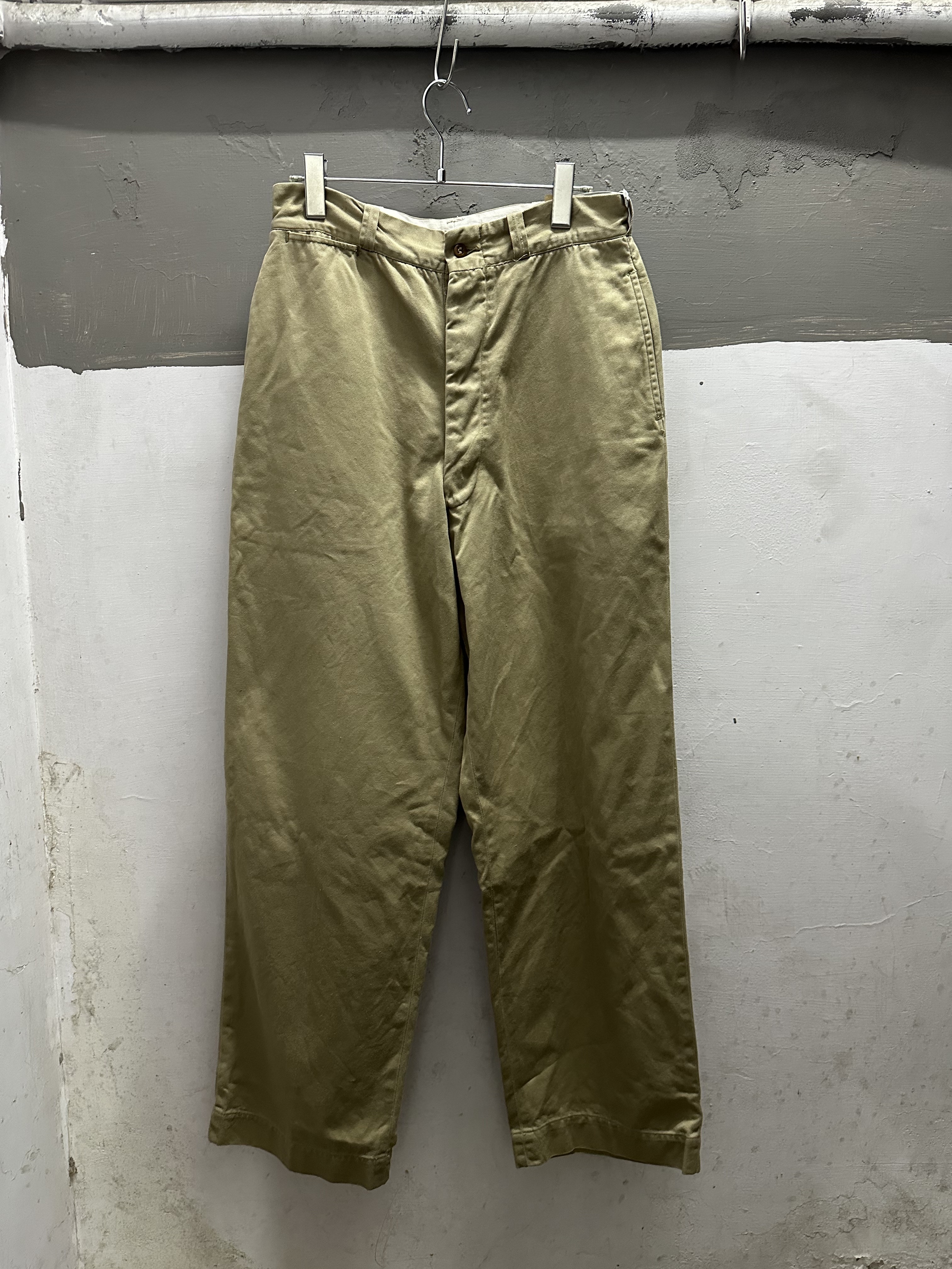 50’s (54’s) US ARMY Cotton Chino Pant