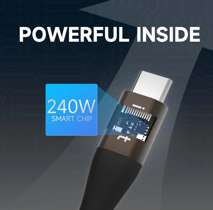 【直播】ISDT LX052001 USB-C240W快充充電線 (買一送一)