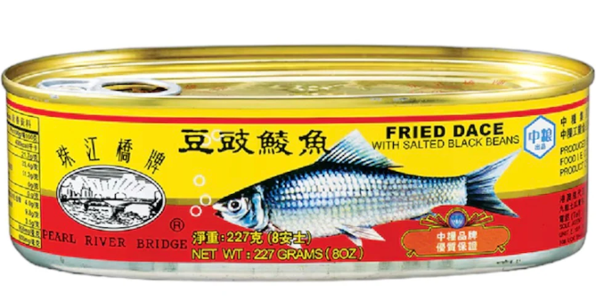 珠江橋牌豆豉鯪魚 227g | 1罐$19/3罐$55 囤貨價 豆豉炒油麥菜