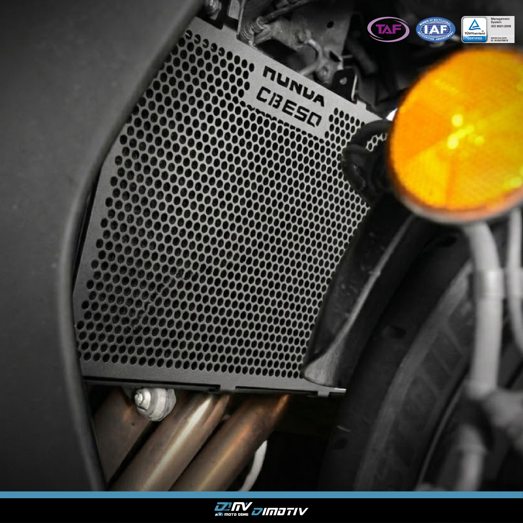 【DIMOTIV】HONDA CBR650R CB650R 14-26 蜂巢式水箱護網