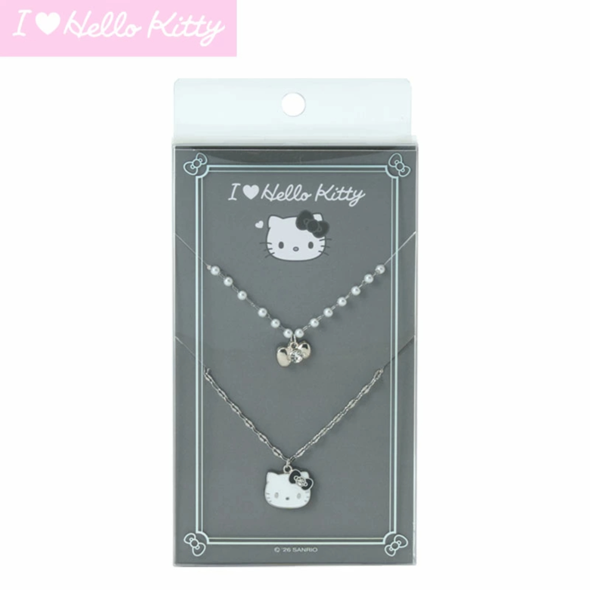 26101-KT Sanrio Hello Kitty 珍珠珠仔頸鍊 #JP-SO26