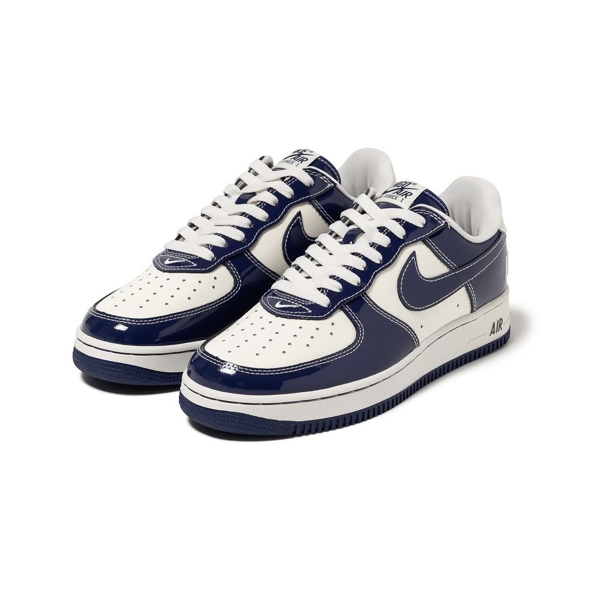 -(A1d) NIKE X NIGO AIR FORCE 1 '01 LAST ORGY 2 聯名款 低筒 男鞋 白藍-I08765 100