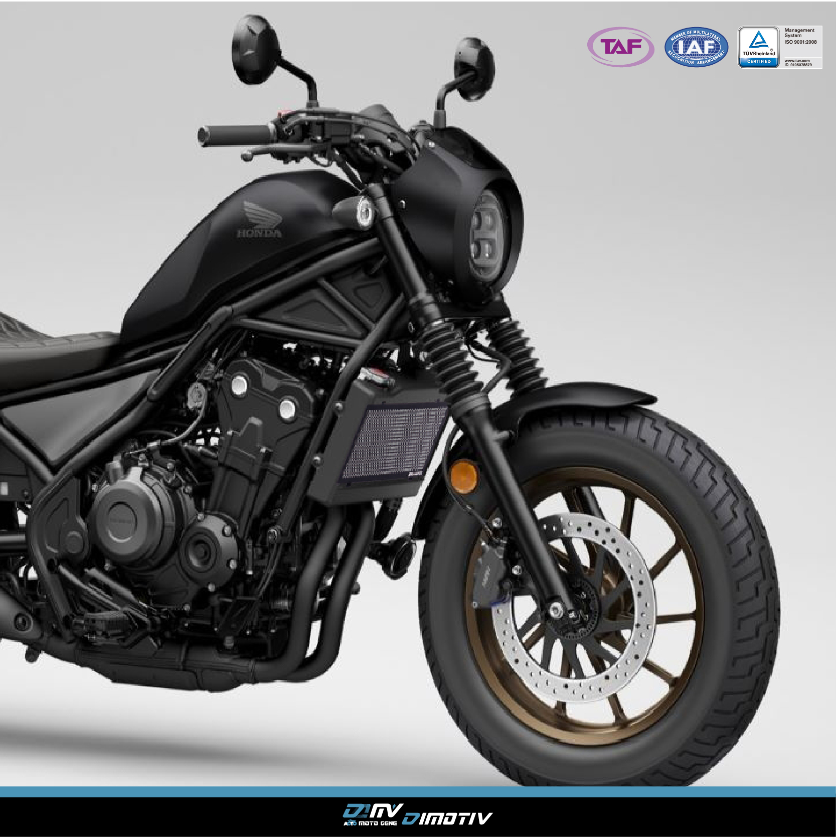 【DIMOTIV】HONDA REBEL500 CL500 蜂巢式水箱護網