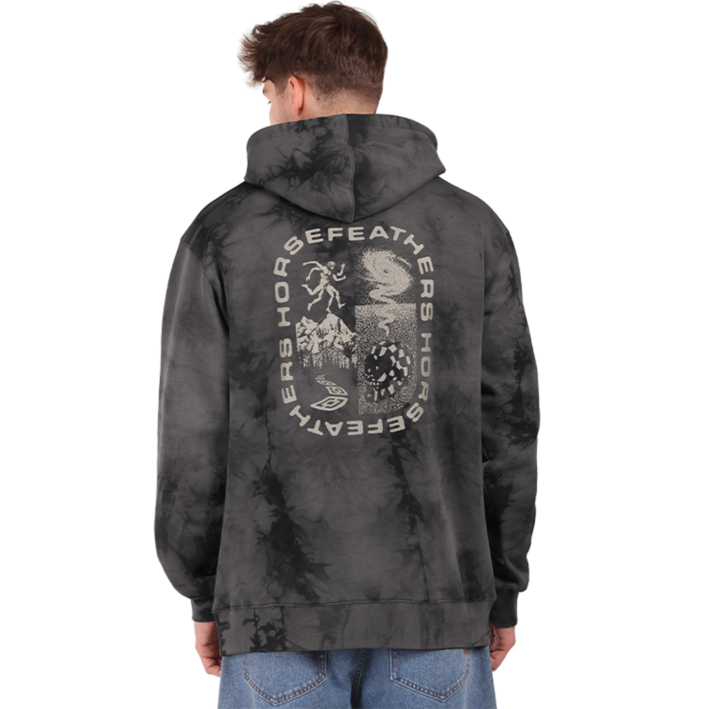 中性印花連帽衫_INSTINCT SWEATSHIRT