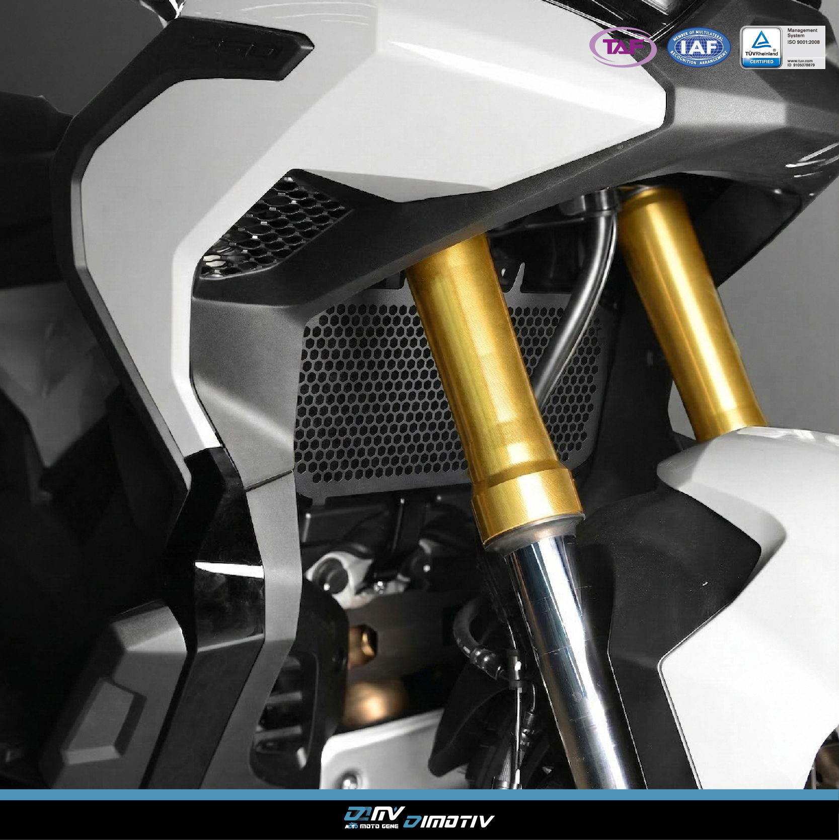 【DIMOTIV】HONDA FORZA750 XADV750 蜂巢式水箱護網
