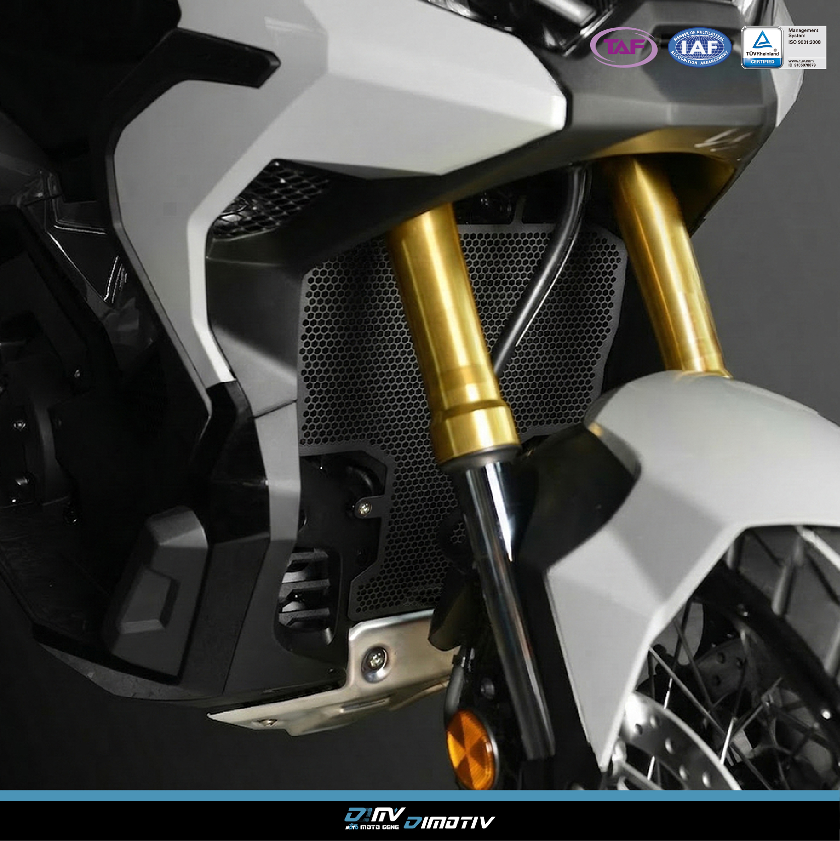 【DIMOTIV】HONDA FORZA750 XADV750 蜂巢式水箱護網
