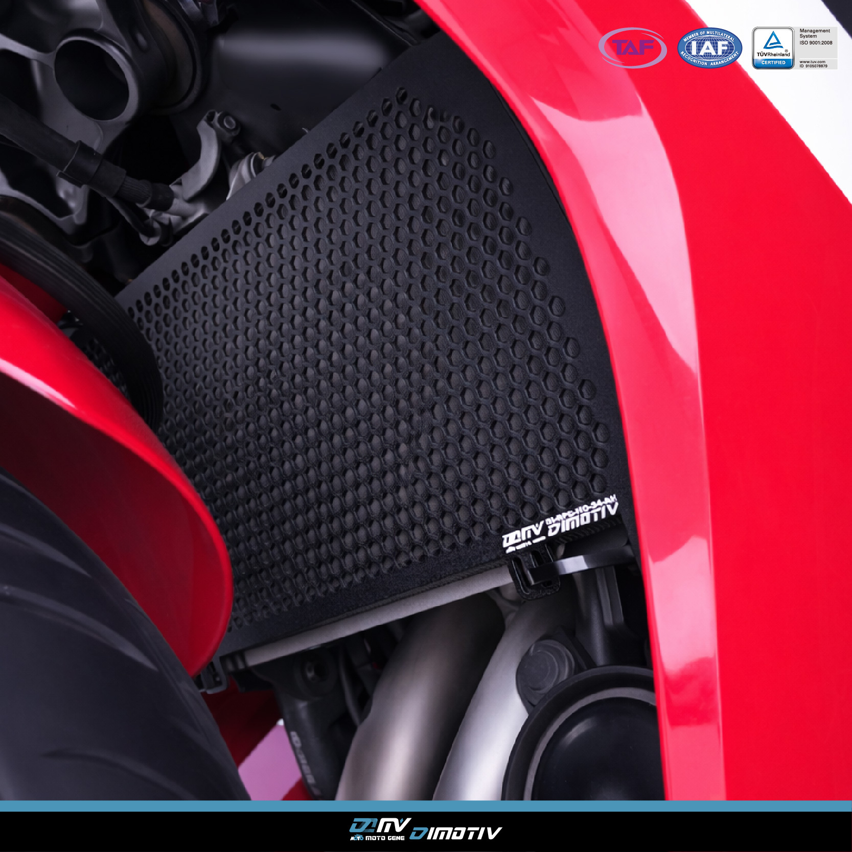 【DIMOTIV】HONDA CBR500R 24-26 蜂巢式水箱護網
