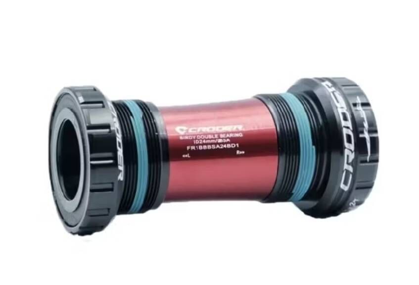 CRODER Birdy 專為Birdy設計的BSA 陶瓷BB 改雙盤專用BB 直徑1.37” 長度68mm for Birdy 24mm