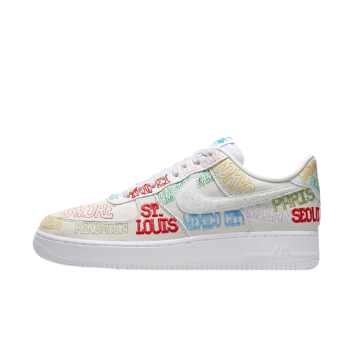 【官網限定】Nike Air Force 1 Low "World Tour" 環遊世界 男鞋 II1549-100