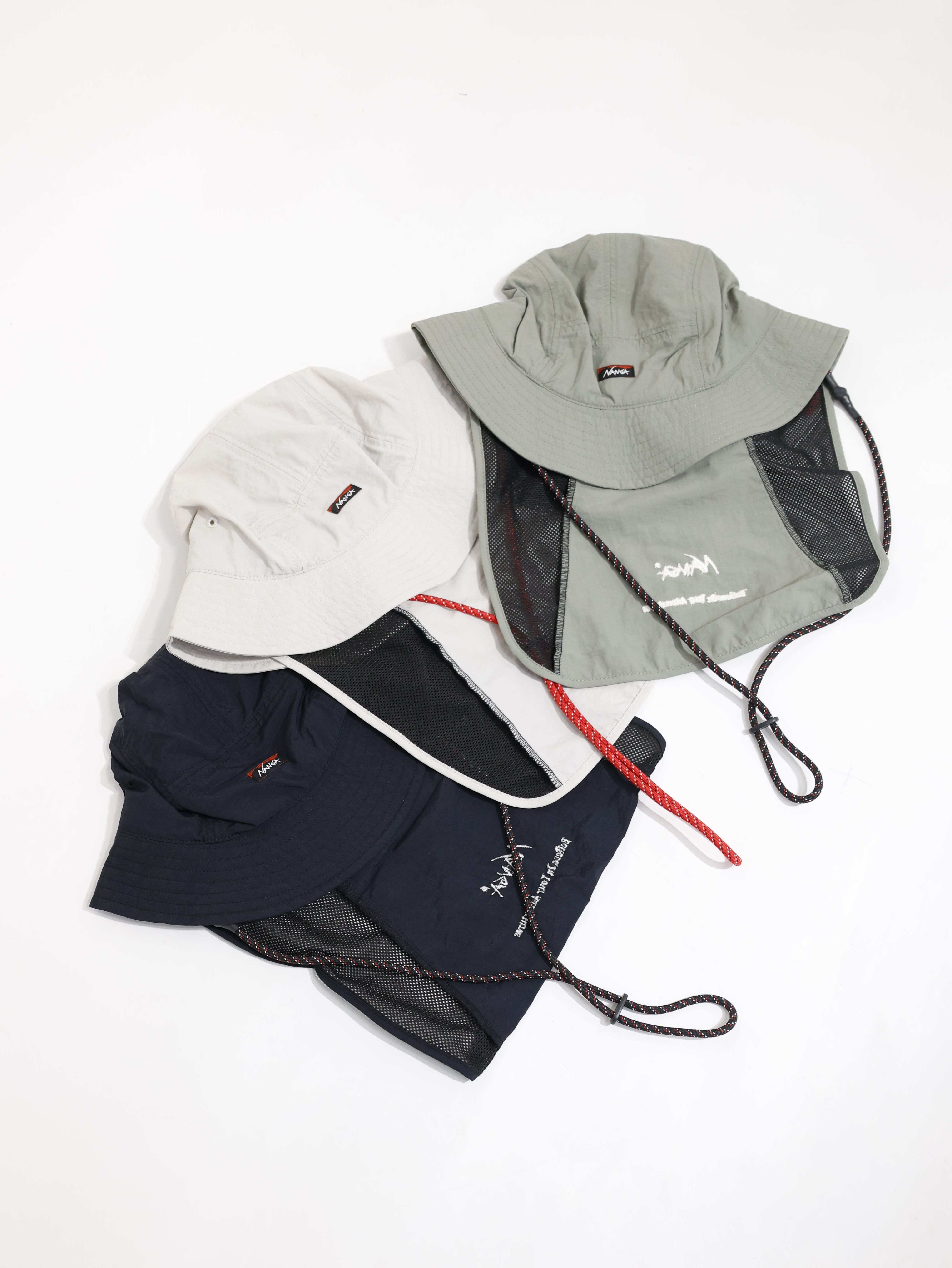 NANGA Nylon Tusser Sunshade Hat 圓盤遮陽帽 NA32614