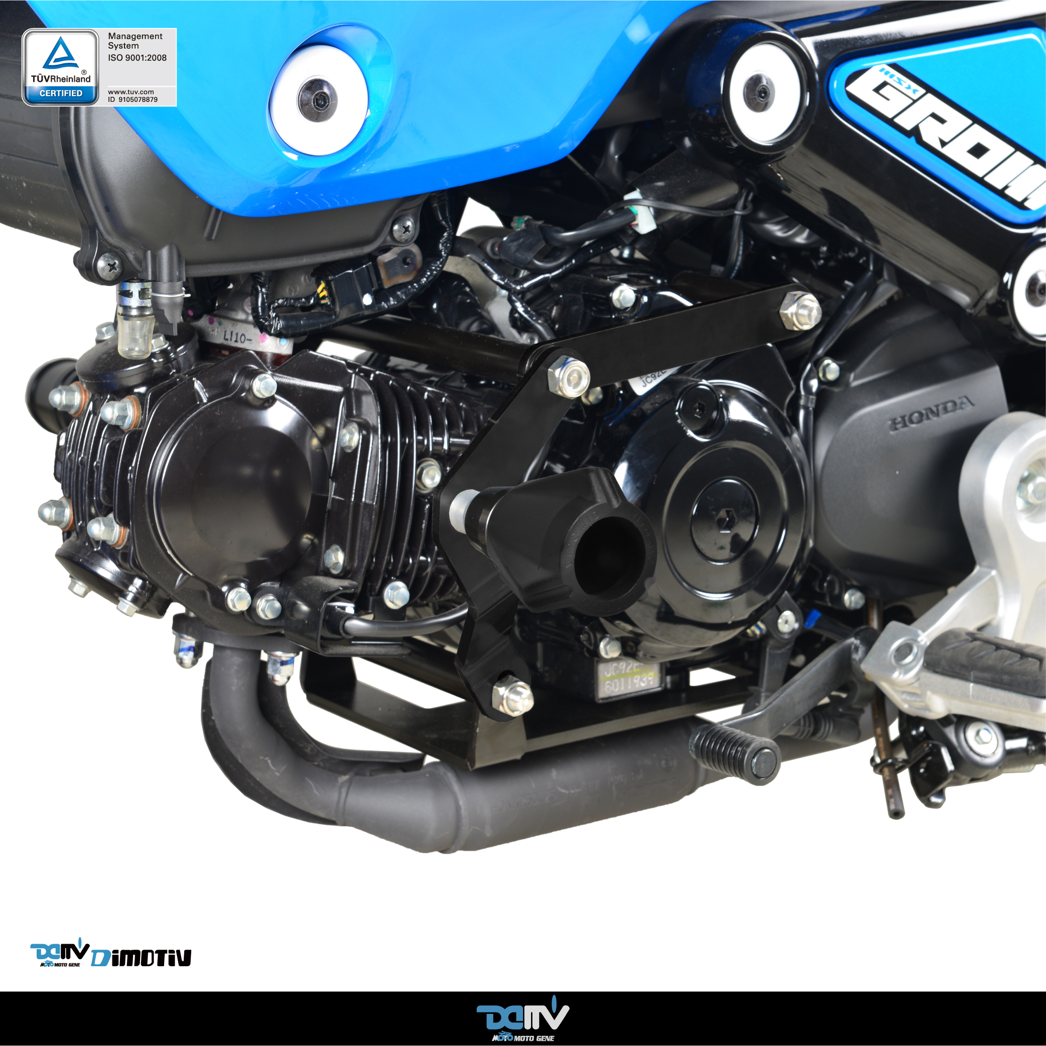 【DIMOTIV】HONDA MSX-125 GROM 21-26 Lite車身防倒球