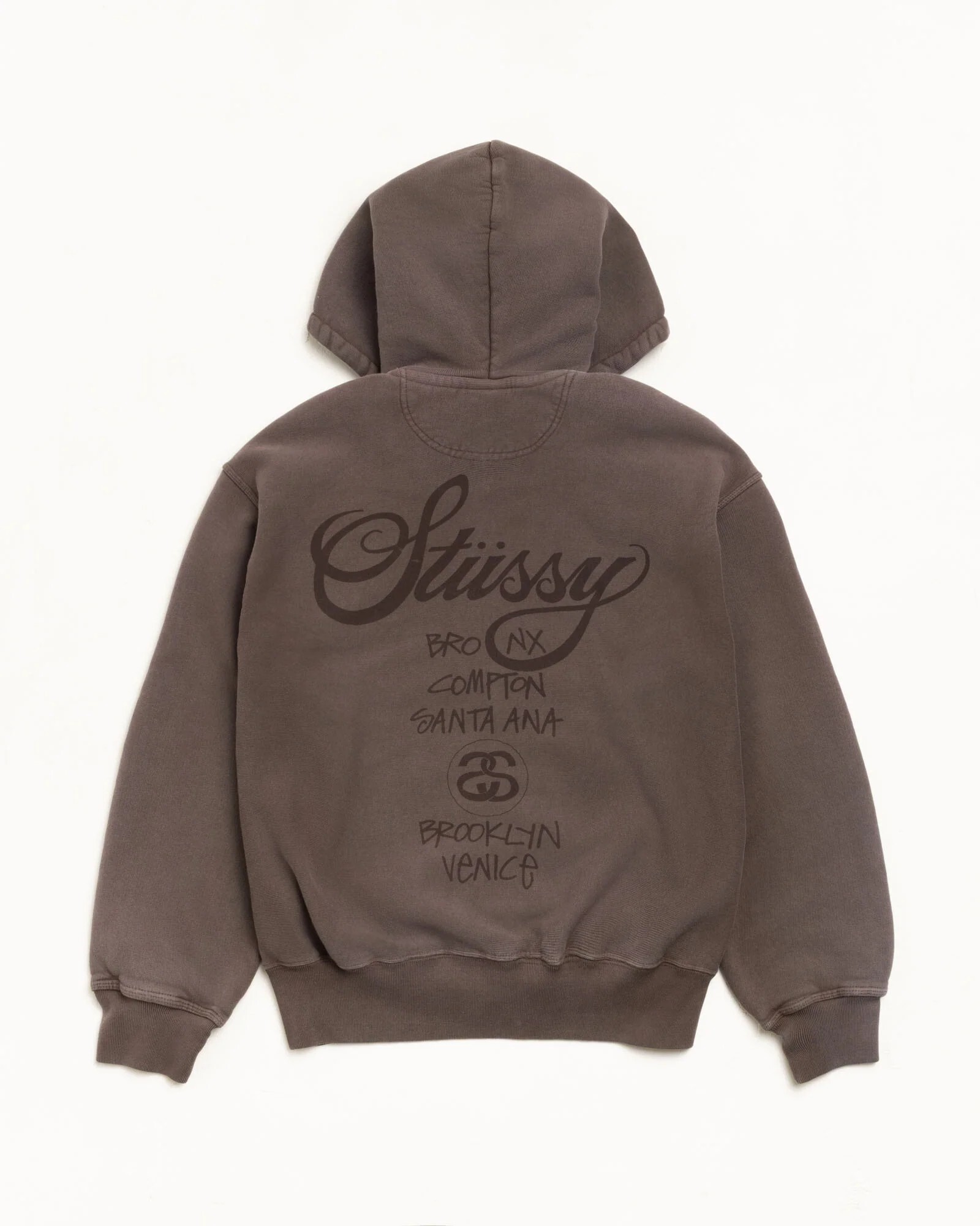 STUSSY WORLD TOUR ZIP HOODIE 拉鍊外套
