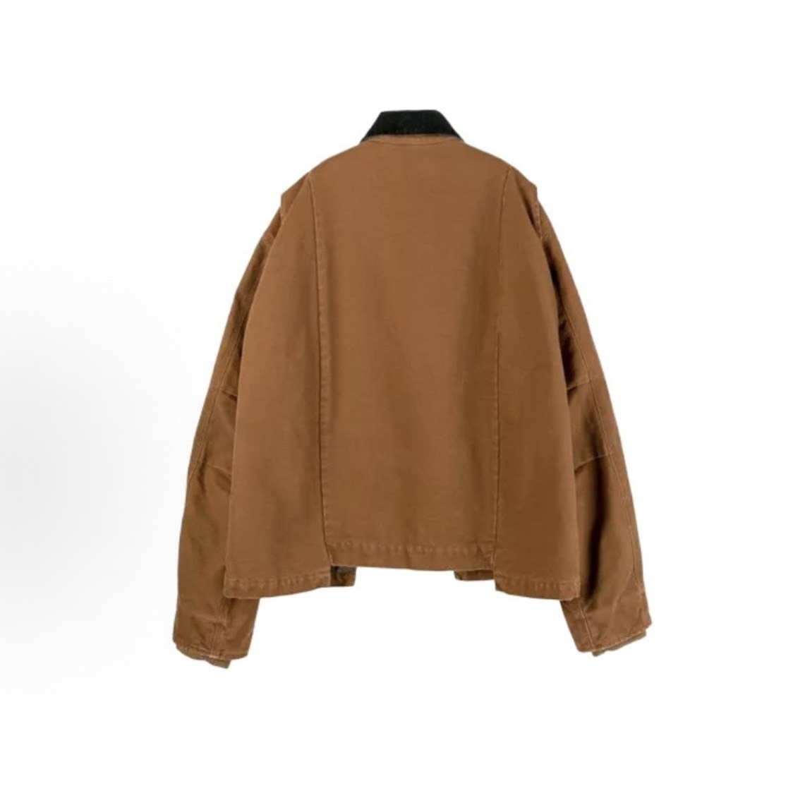CARHARTT  WIP X SACAI 聯名款 解構 底特律外套 棕色-250090S