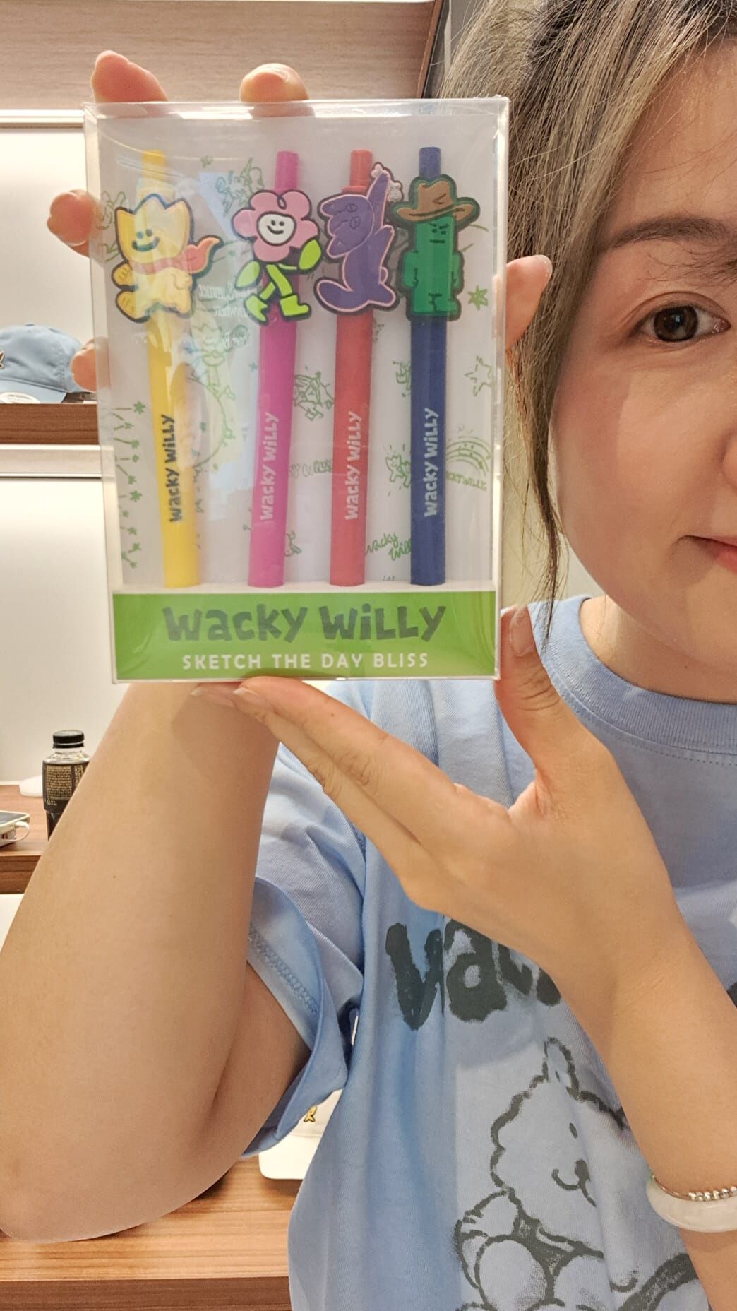 韓國代購 WACKY WILLY 15 筆筆
