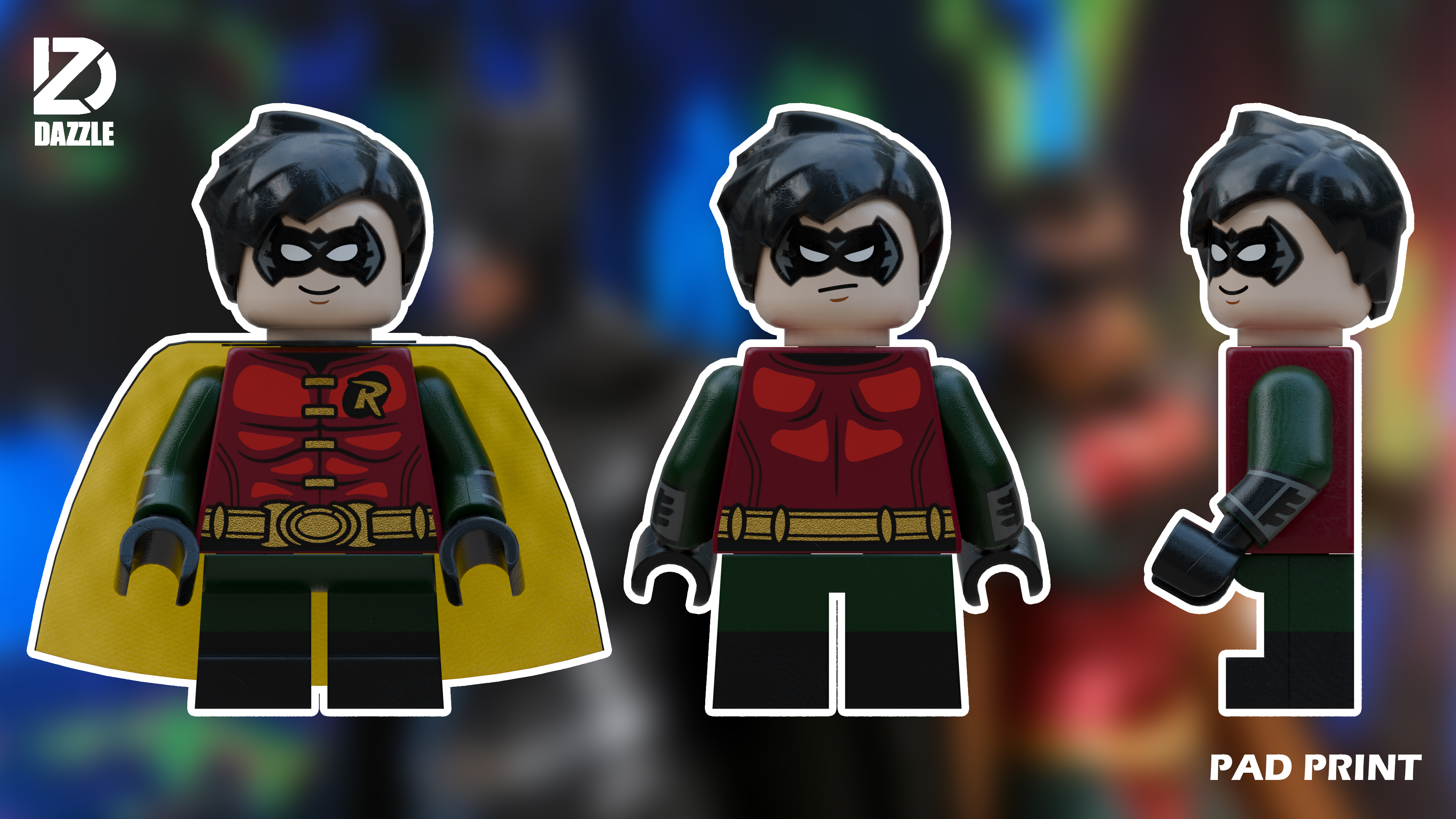 【預訂】【Dazzle Brick】羅賓