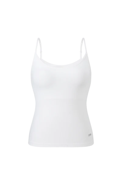 AB034 Verish【Cotton | 柔軟舒適】柔棉U領Bra Top (附胸墊)