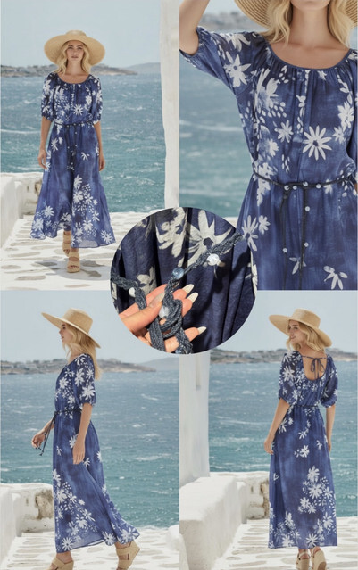 1GI0521-147 [GIOVANNI] Marly Robes Bleu (EU)