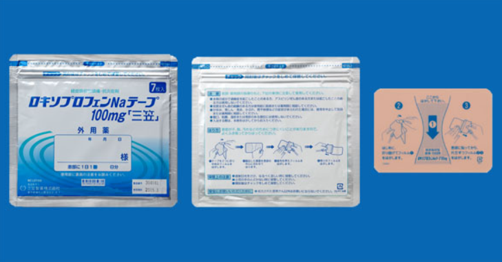 日本處方 三笠 痠痛貼布 加強版100mg 7片/包