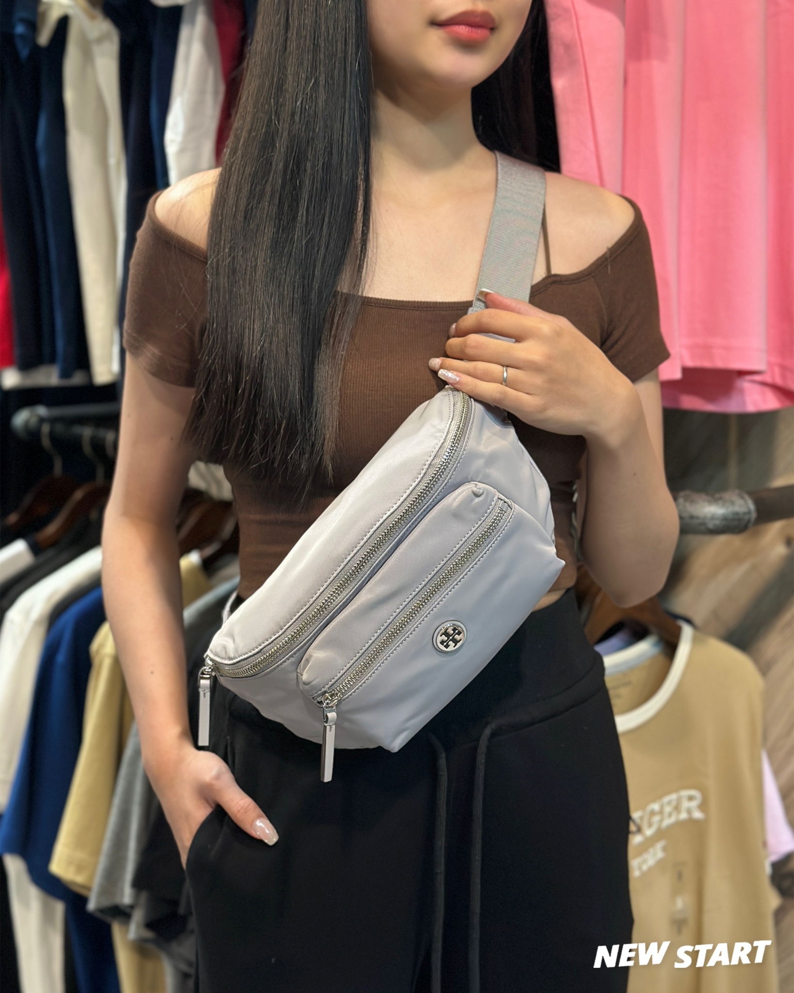 Tory Burch TB 尼龍腰包