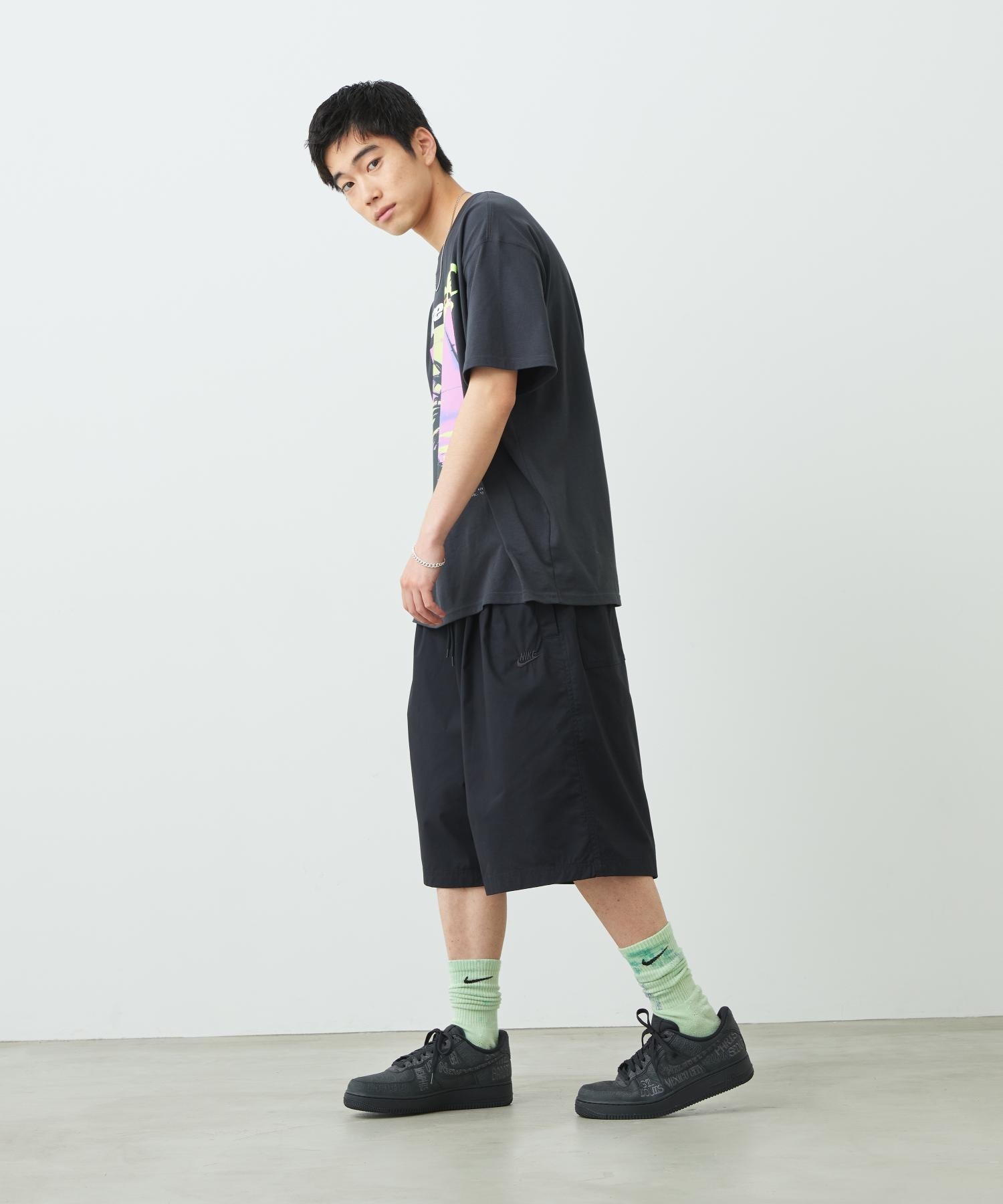 NIKE AIR FORCE 1 "ON TOUR" 世界城市系列 AF1 滿版刺繡 塗鴉 黑色 黑灰 男鞋 II1549-001 / 調貨