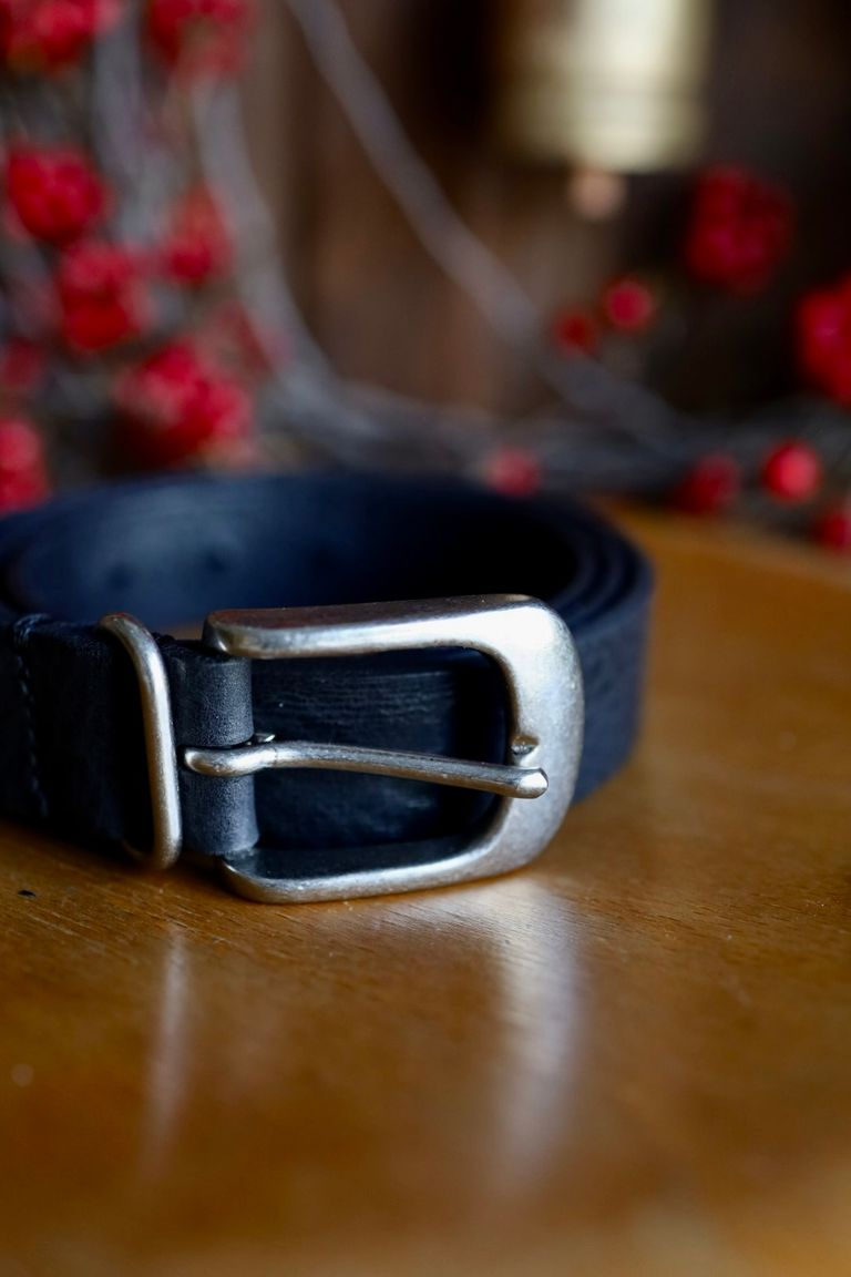 2026SS Hender Scheme shrink shoulder belt 真皮 牛皮 皮革 皮帶 現貨 li-rc-ssb