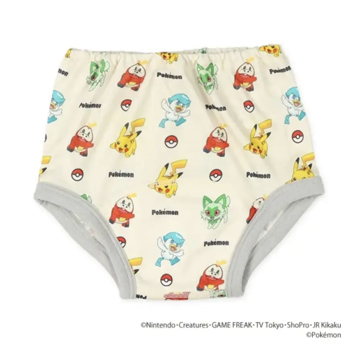 Pokemon 比卡超 兒童防水訓練褲 戒片褲 100碼