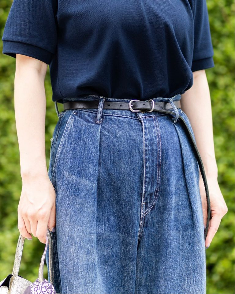 『代購+現貨商品』2026SS Hender Scheme tail belt 細 皮帶 現貨 qn-rc-tlb