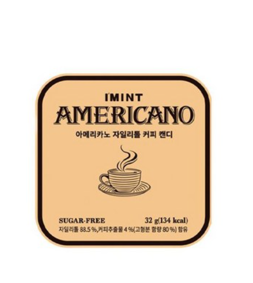SY05 韓國 I‘MINT Americano 無糖木糖醇 美式 咖啡 薄荷糖 32g