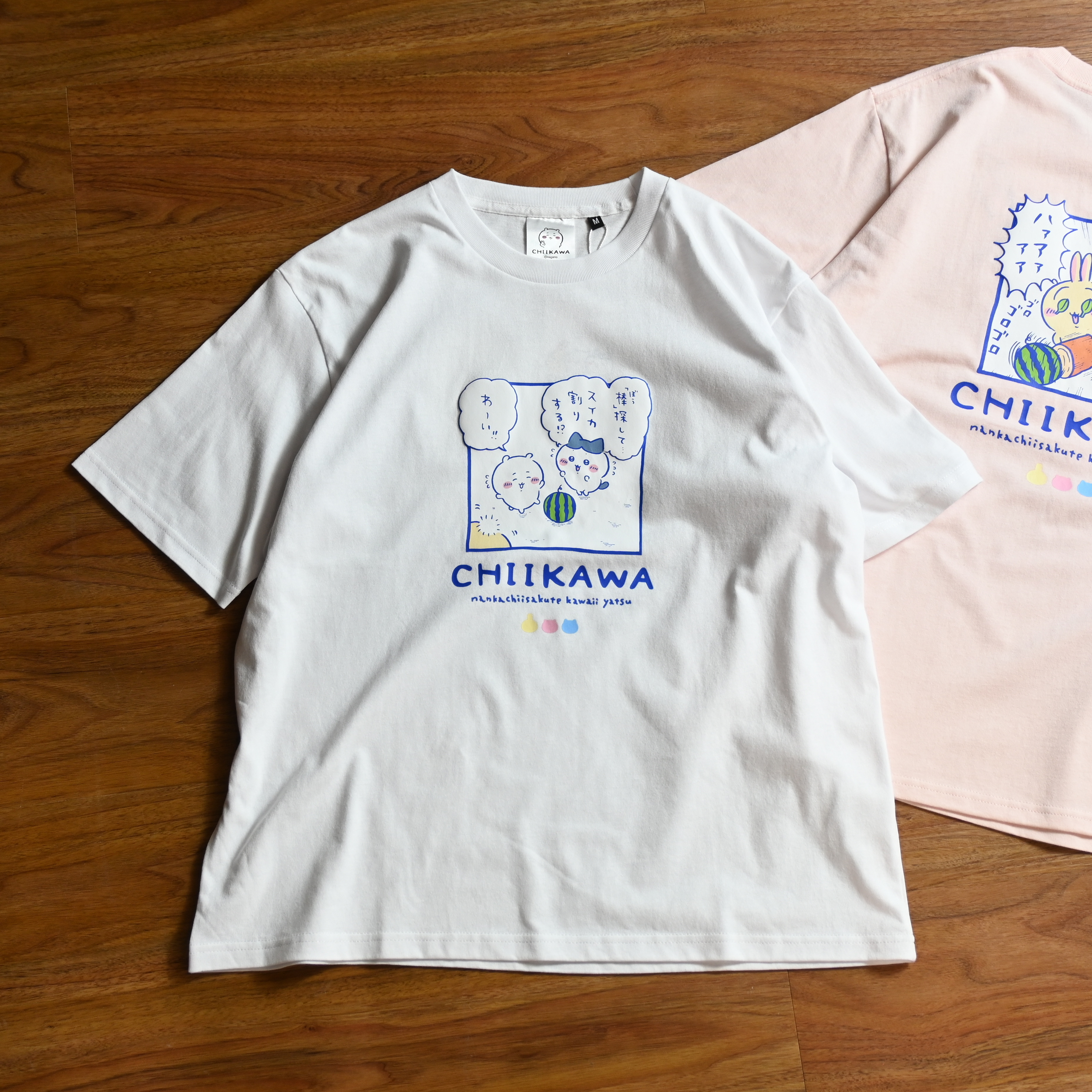 Chiikawa Foam Print Watermelon Splitting Tee