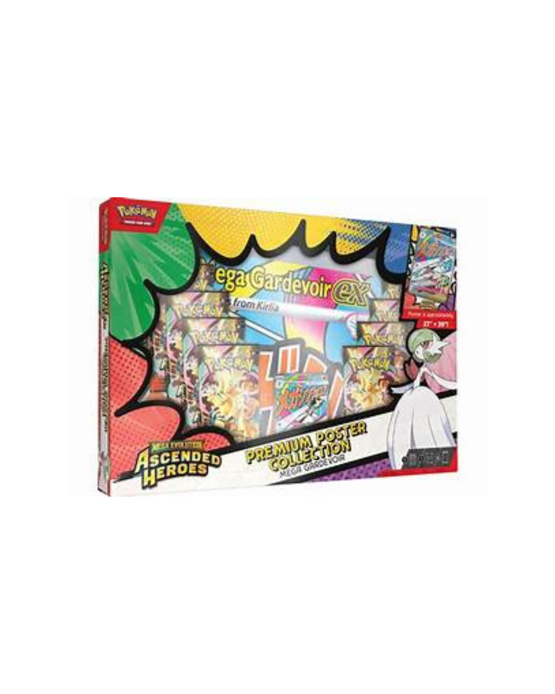 Mega Evolution Ascended Heroes Premium Poster Collection (Mega Gardvoir)