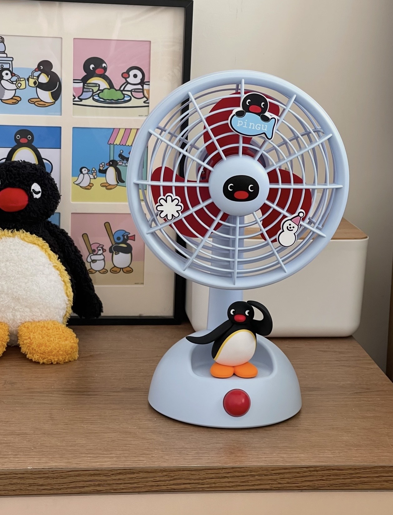 PINGU 企鵝家族 復古小風扇