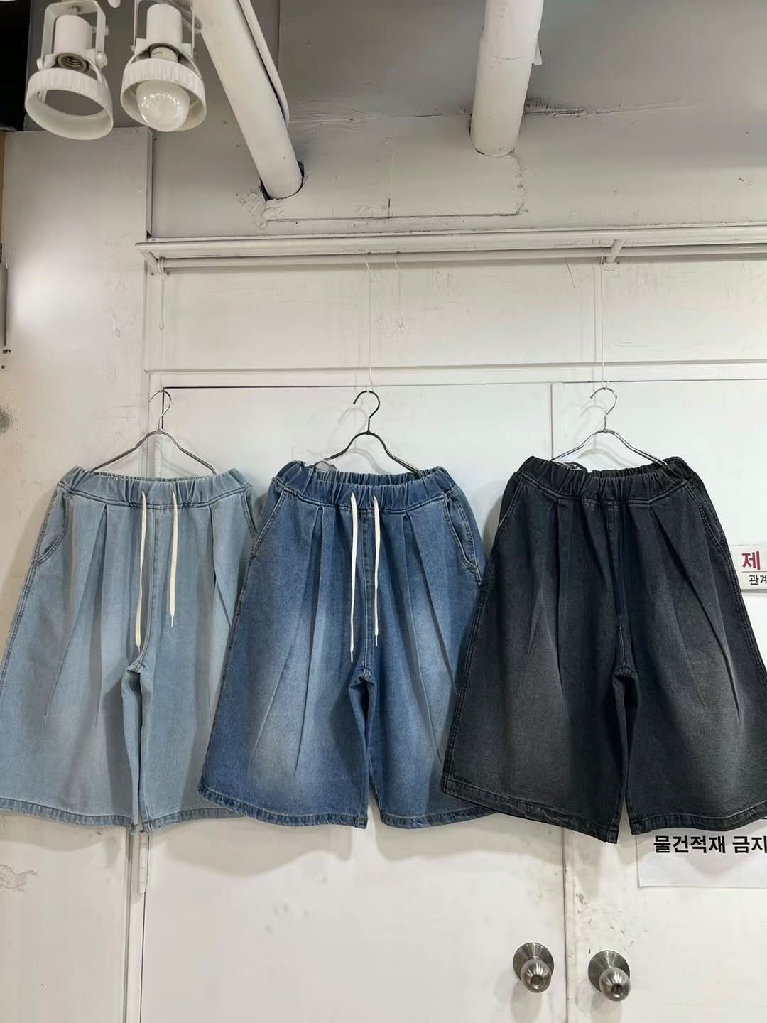 洗水牛仔短褲 P3304