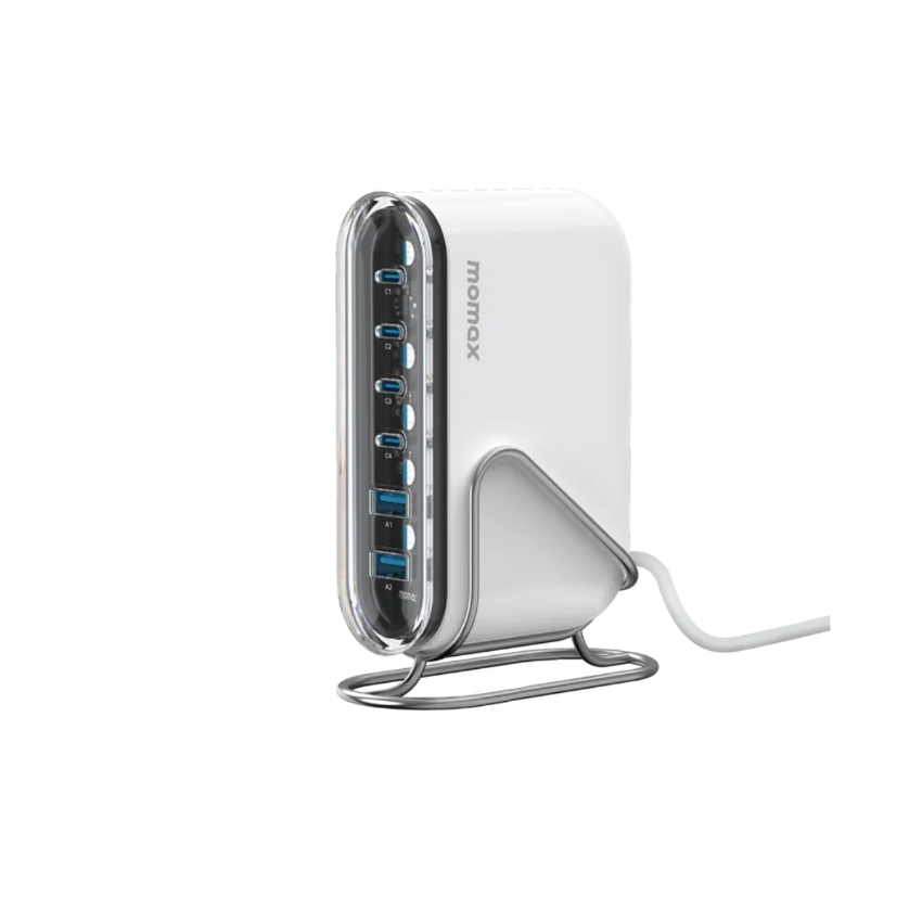 Momax 1-Charge Flow+ 120W 六輸出桌面充電器 UM55