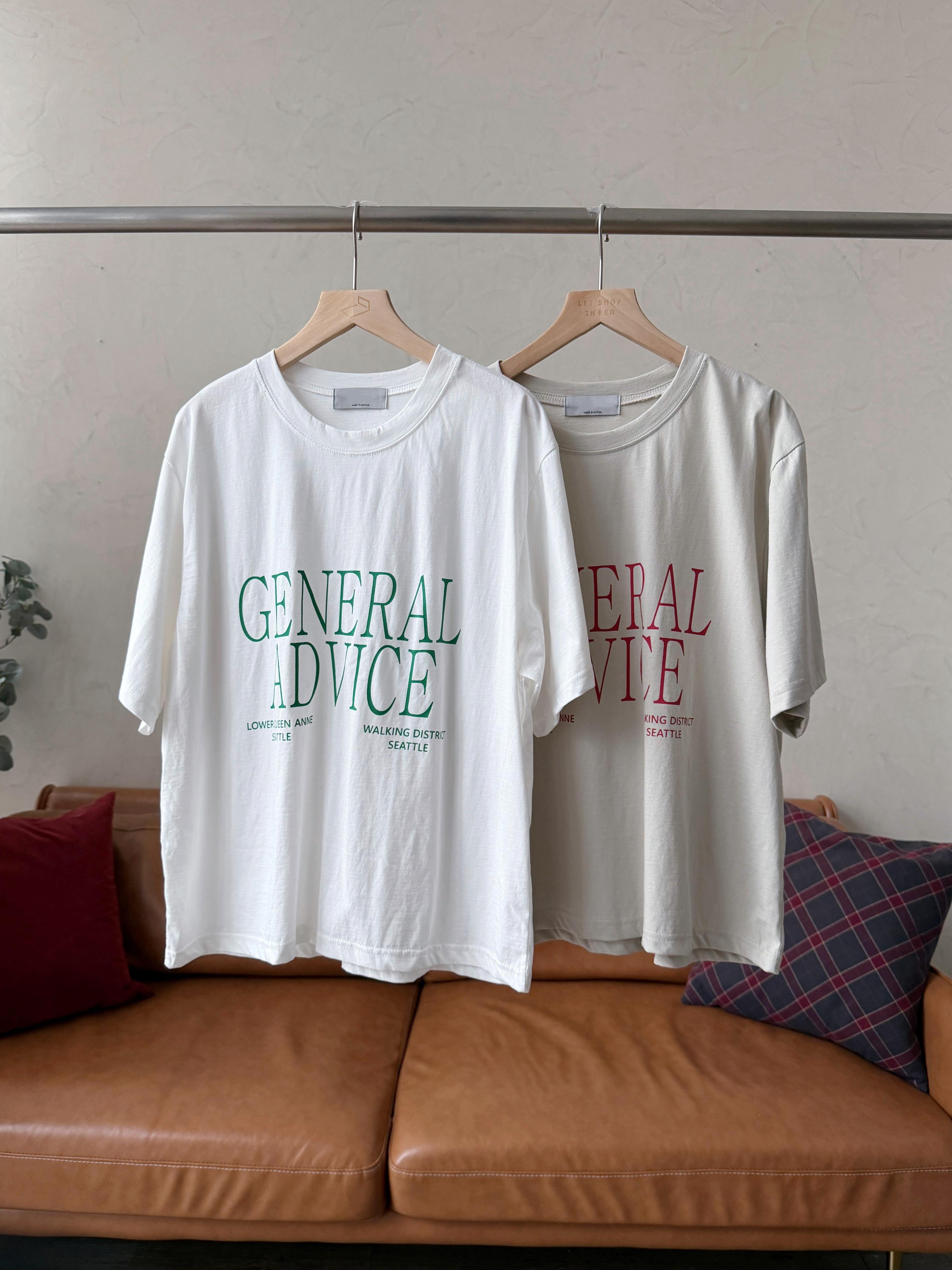 KR548 韓式休閒字母TEE-2色