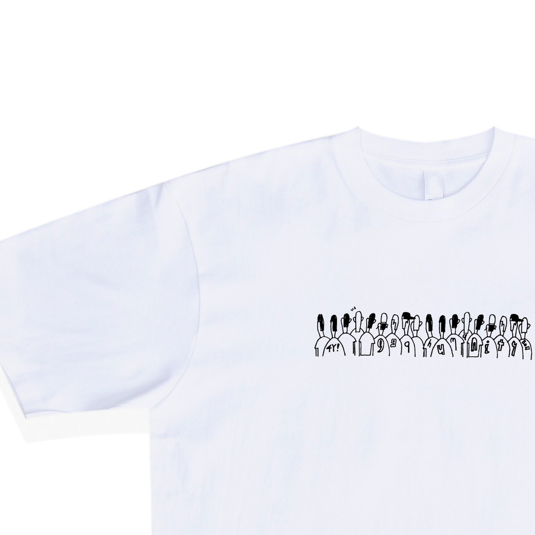 Crowd Sketch人群速寫短TEE
