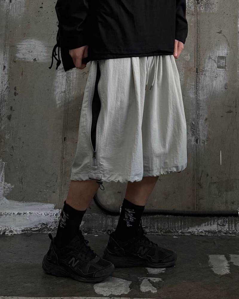 淨色拉鍊短褲 OTHERFIT-022P