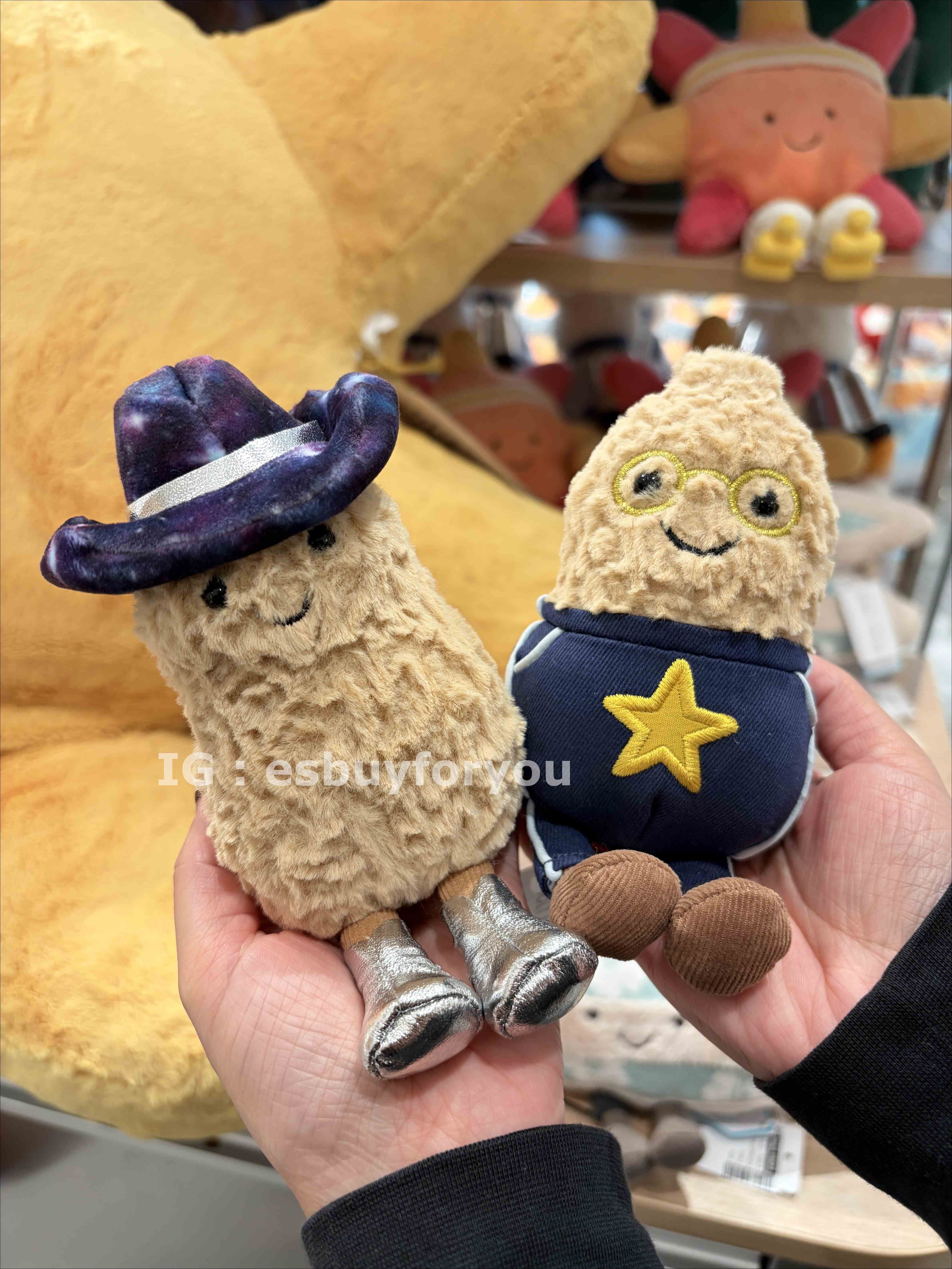 JellyCat 趣味資優花生