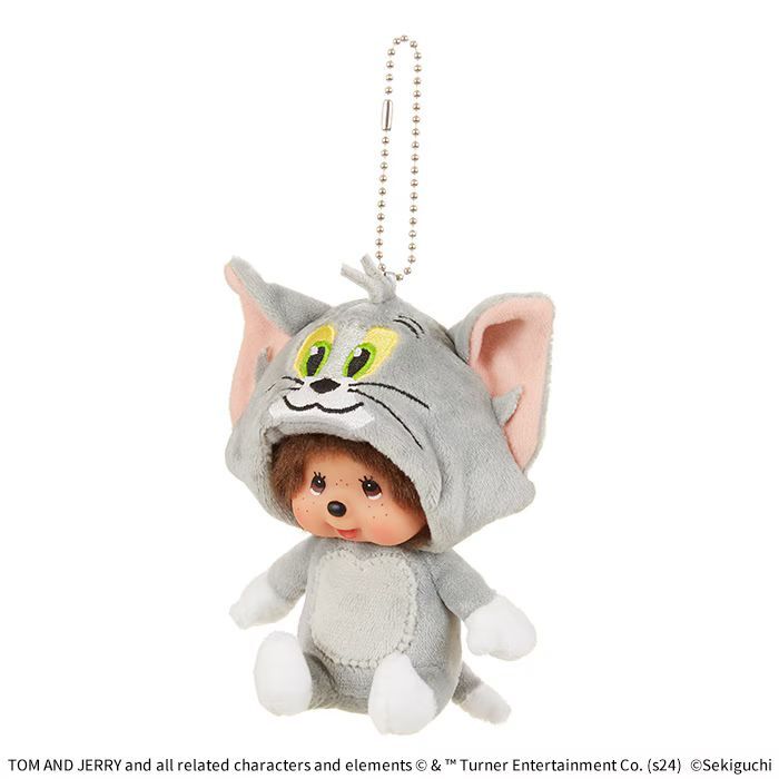 日本 Tom and Jerry x Monchhichi 公仔匙扣