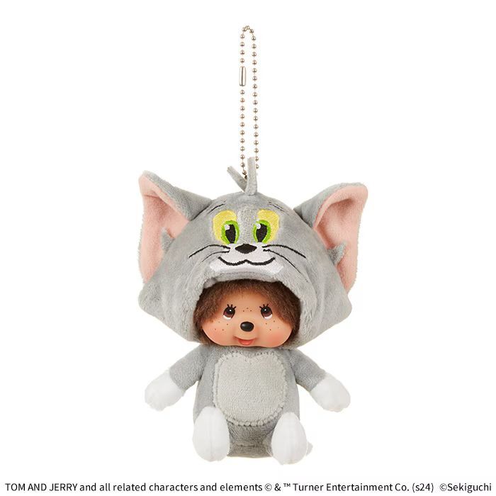 日本 Tom and Jerry x Monchhichi 公仔匙扣