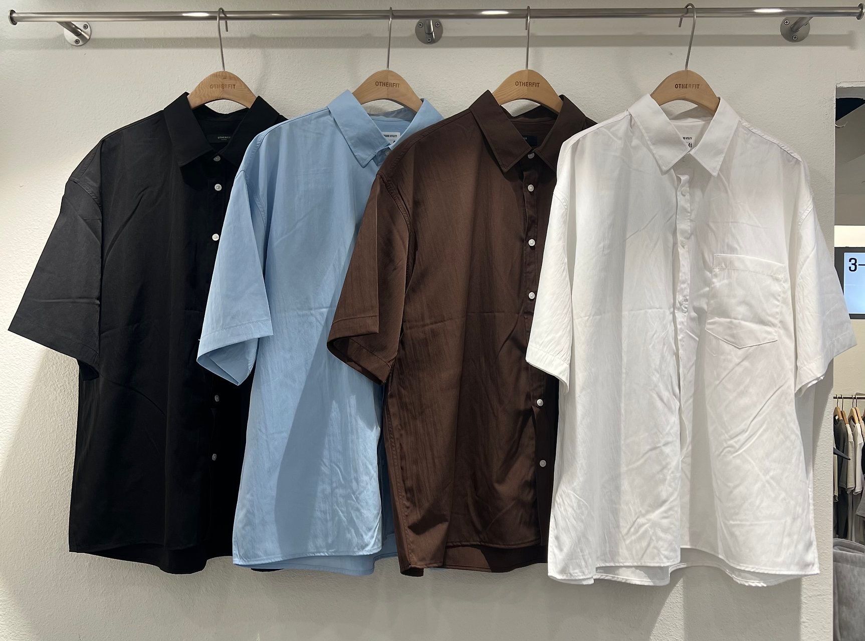 淨色短袖恤衫 OTHERFIT-026S