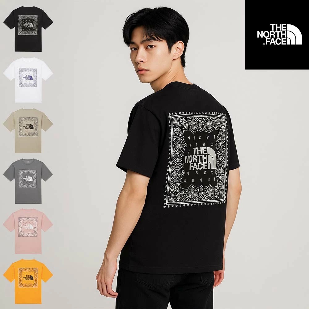 韓國 The North Face Bandana T-Shirt [NT7UR13]