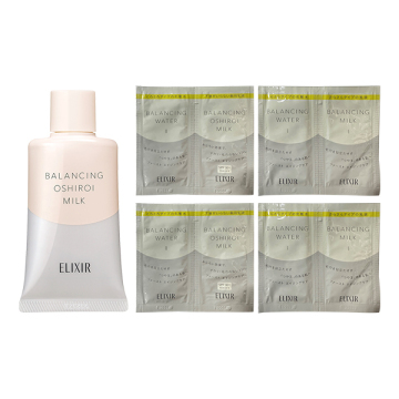 [限定] ELIXIR Balancing Oshiroi Milk C Set 水油平衡防曬隔離乳液 SPF50+ PA++++ 35g