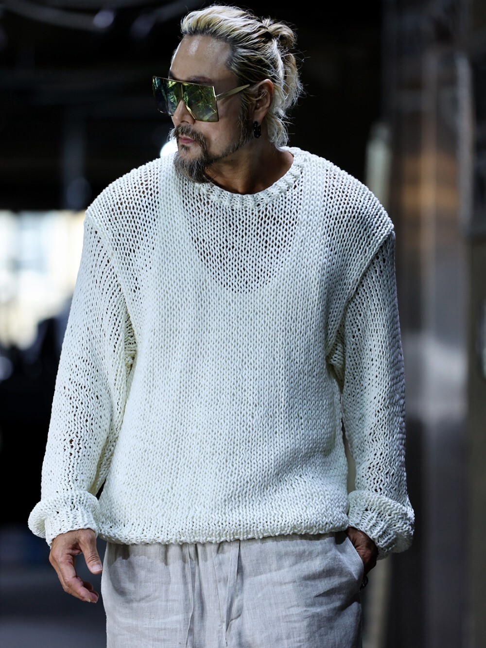 Mason Round Toe Hand-Knitted T-Shirt