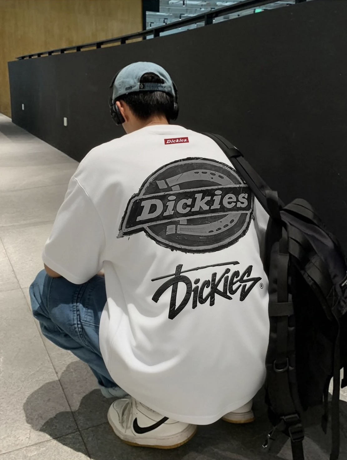DICKIES 復古 經典 美式 字母 LOGO 背殺 雙LOGO印花 短T 3色