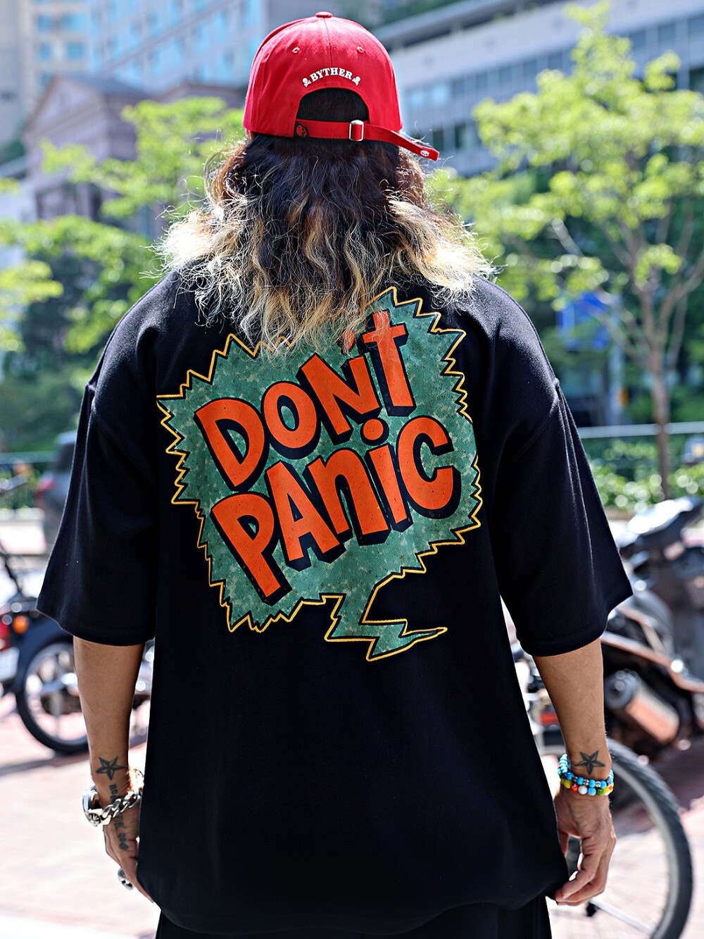 Don't Panic Loose Short-Sleeve T-Shirt