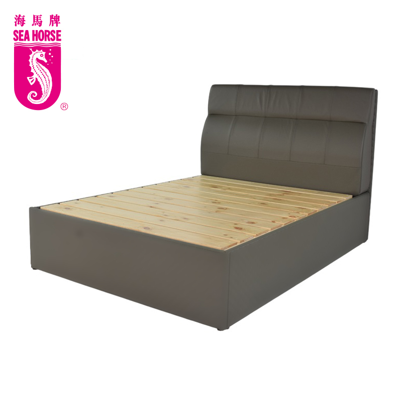 真皮面手動氣壓床(BED12H-BOX-T)