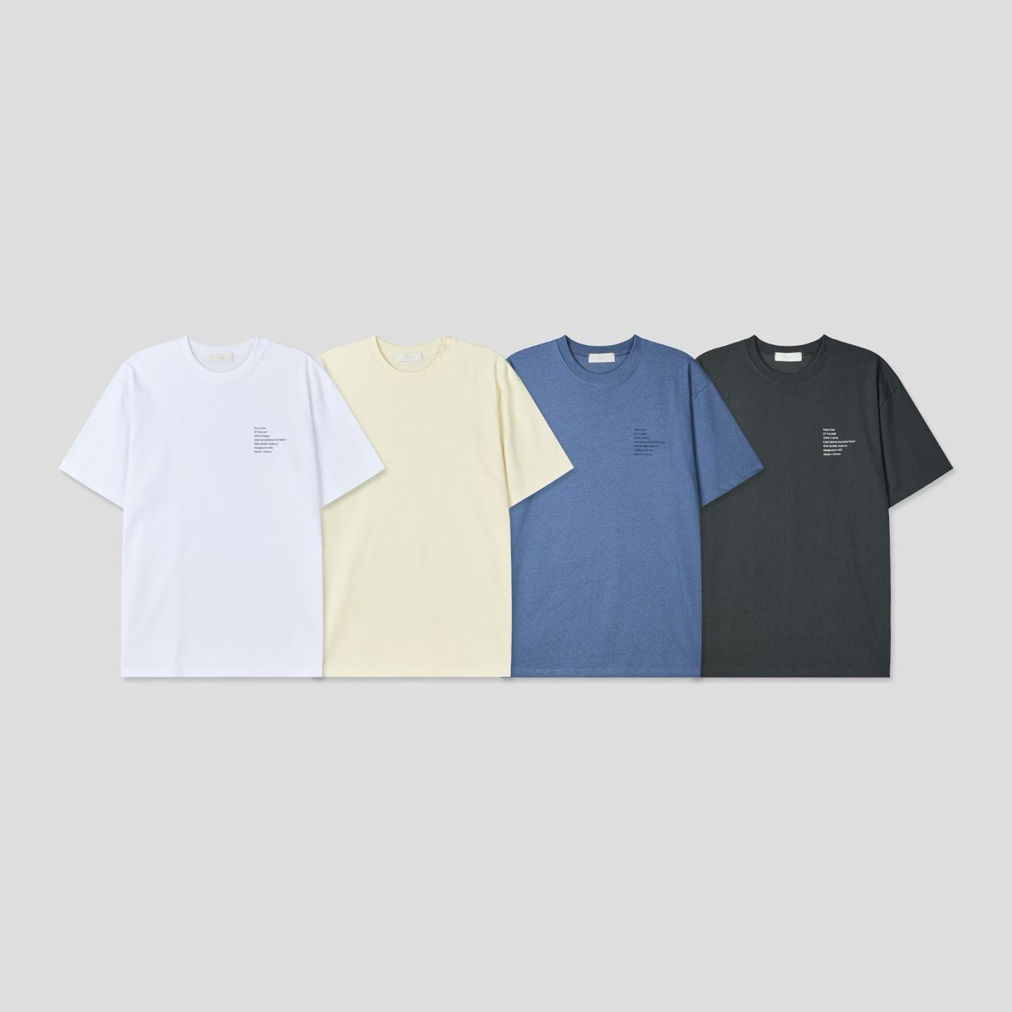 K6  洗標小文字T shirt