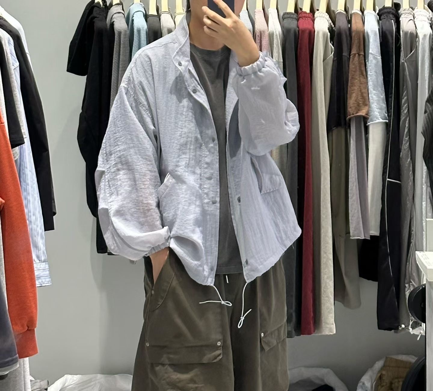K7 高端透膚機能夾克