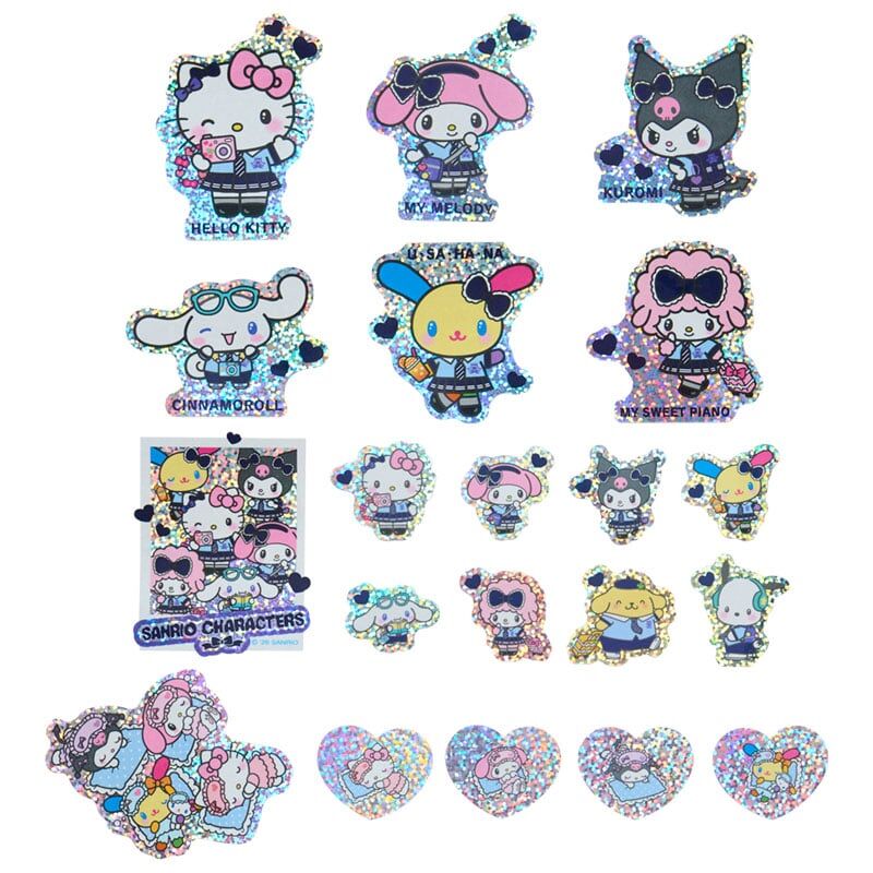 日本 Sanrio 閃亮校園 修學旅行系列 - 貼紙套裝